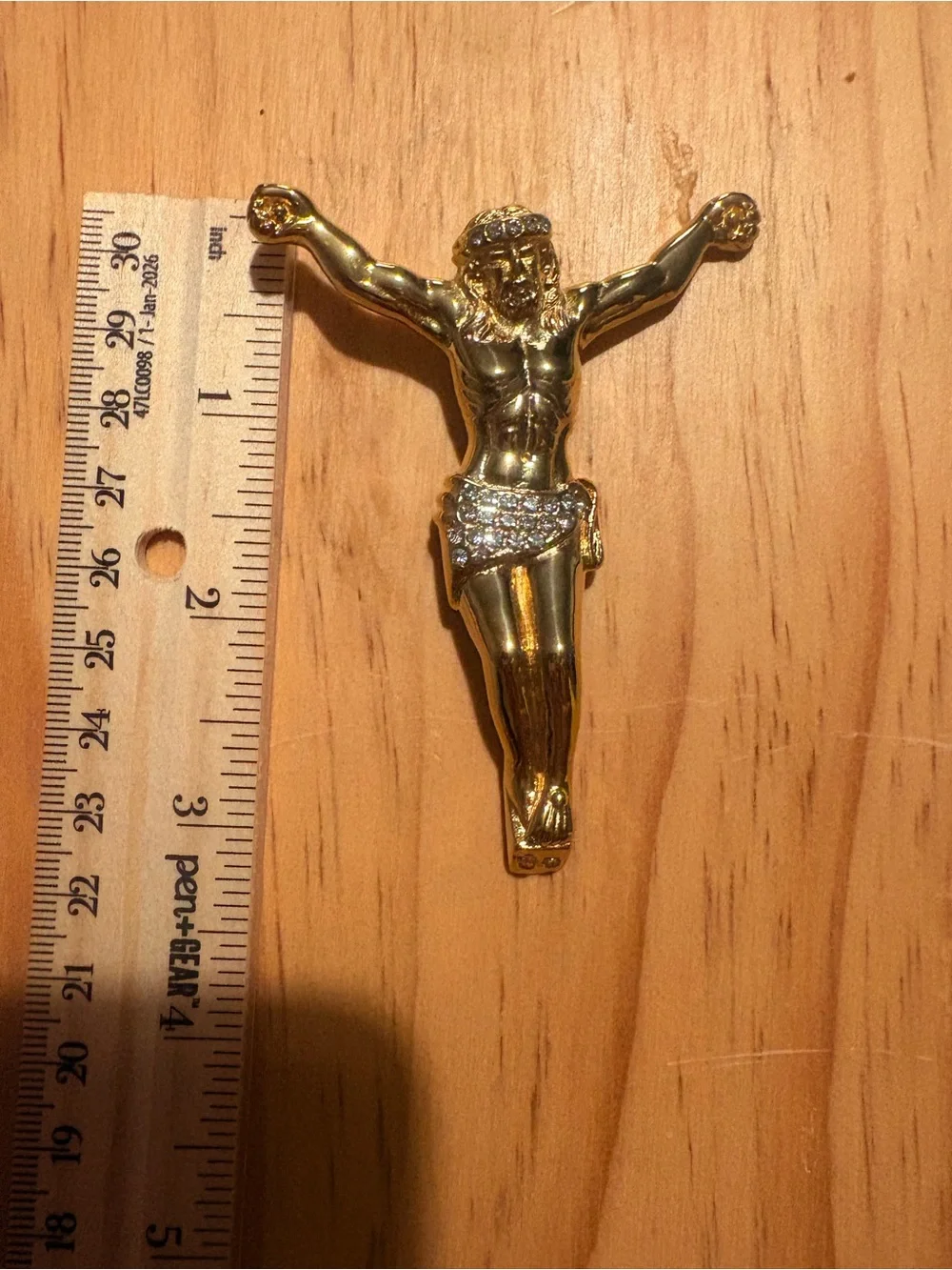 316L Stainless steel Jesus pendant 65*85mm